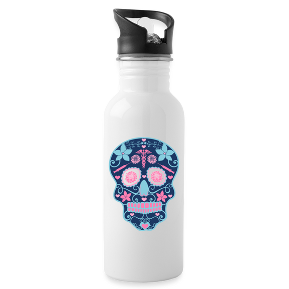 Nurse Sugar Skull - white