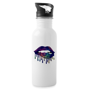 Mandala Lips - white