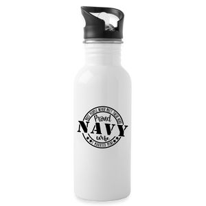 Proud Navy Wife - white