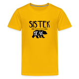 Sister Bear T-Shirt - sun yellow