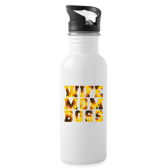 Wife Mom Boss - white