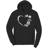 Book Heart Hoodie