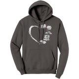 Book Heart Hoodie