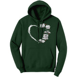 Book Heart Hoodie