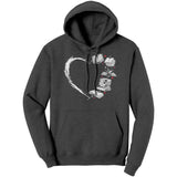 Book Heart Hoodie