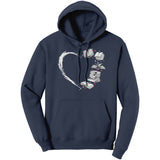 Book Heart Hoodie