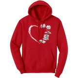 Book Heart Hoodie