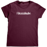 Bossbabe_TShirt_Maroon_Mockup.png