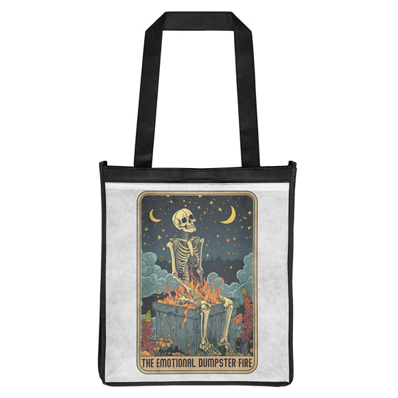 Emotional Dumpster Fire Tarot Tote
