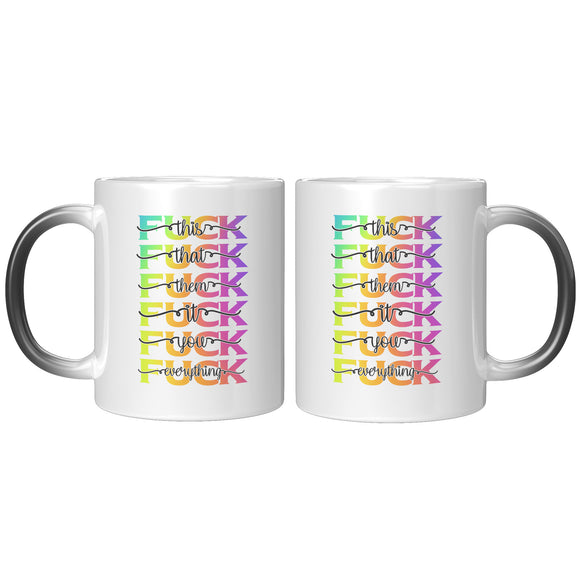 F*ck Rainbow Magic Mug