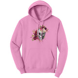 Floral Skull Hoodie