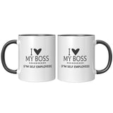 I Love My Boss Mug