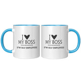 I Love My Boss Mug
