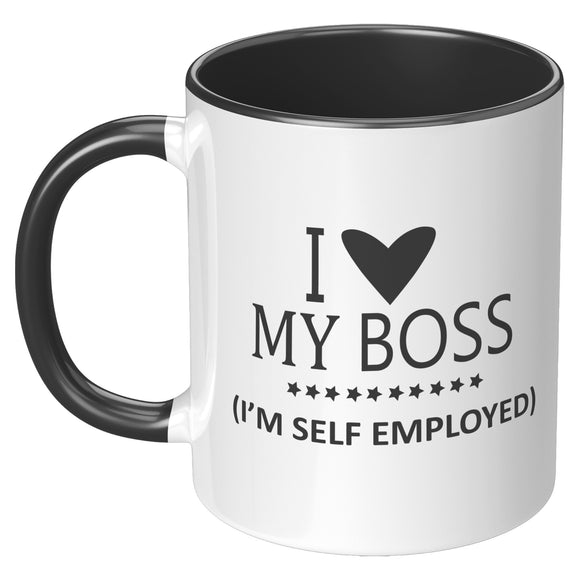 I Love My Boss Mug