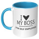 I Love My Boss Mug