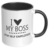 I Love My Boss Mug