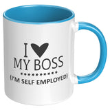 I Love My Boss Mug