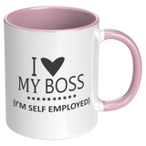 I Love My Boss Mug