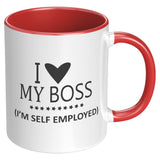 I Love My Boss Mug