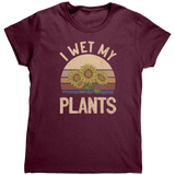 I_Wet_My_Plants_TShirt_Maroon_Mockup.png