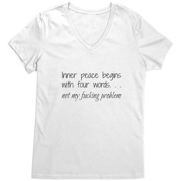 Inner Peace VNeck - STRONG LANGUAGE