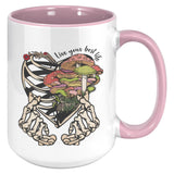 Live Your Best Life Mushroom Mug - Large
