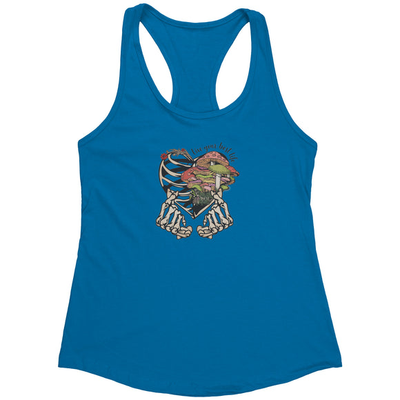 Live Your Best Life Mushroom Tank