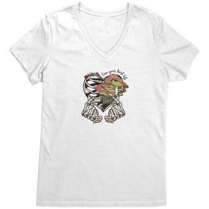 Live Your Best Life Mushroom VNeck