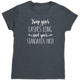 Long_Lashes_High_Standards_TShirt_Dark_Heather_Mockup.png