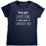 Long_Lashes_High_Standards_TShirt_Navy_Mockup.png