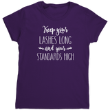 Long_Lashes_High_Standards_TShirt_Purple_Mockup.png