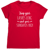 Long_Lashes_High_Standards_TShirt_Red_Mockup.png