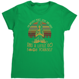 Mostly_Peace_Love_Light_TShirt_Irish_Green_Mockup.png