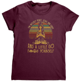 Mostly_Peace_Love_Light_TShirt_Maroon_Mockup.png