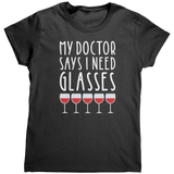 My_Doctor_Says_I_Need_Glasses_TShirt_Black_Mockup.png