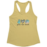 Peace Love Beach Tank