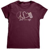 Peace_Love_Coffee_Mandala_TShirt_Maroon_Mockup.png