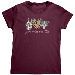 Peace_Love_Pittie_TShirt_Maroon_Mockup.png