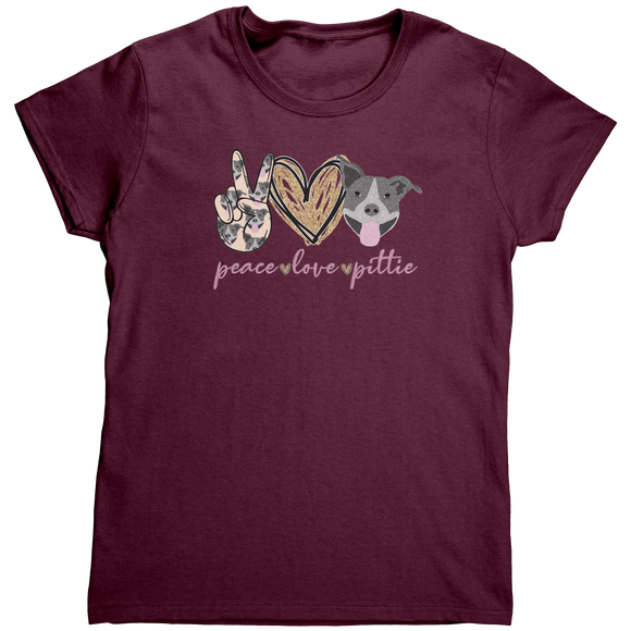 Peace_Love_Pittie_TShirt_Maroon_Mockup.png