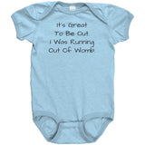 Running Out of Womb Onsie