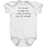 Running Out of Womb Onsie