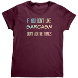 Sarcasm_Dont_Ask_Me_Things_TShirt_Maroon_Mockup.png
