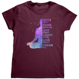 Smile_Often_Meditate_TShirt_Maroon_Mockup.png
