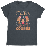 Teacher_of_Smart_Cookies_TShirt_Dark_Heather_Mockup.png