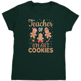 Teacher_of_Smart_Cookies_TShirt_Forest_Green_Mockup.png