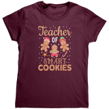 Teacher_of_Smart_Cookies_TShirt_Maroon_Mockup.png
