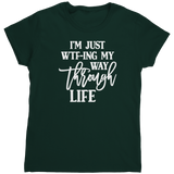 WTF_Through_Life_TShirt_Forest_Green_Mockup.png