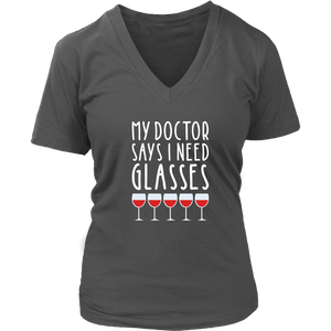 My Doctor Says I Need Glasses VNeck