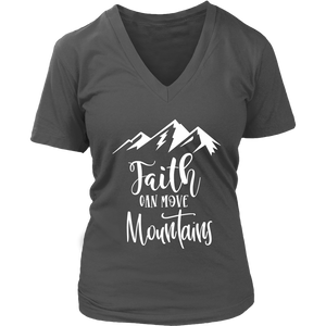 Faith Can Move Mountains VNeck
