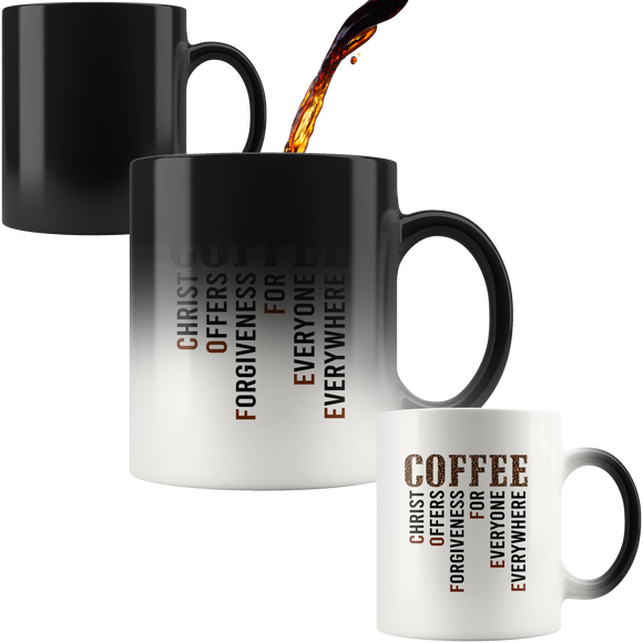 Coffee - Christ Offers Forgiveness